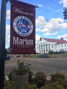 Marion's historic Courthouse Square showcases the optimism of Marion's residents.