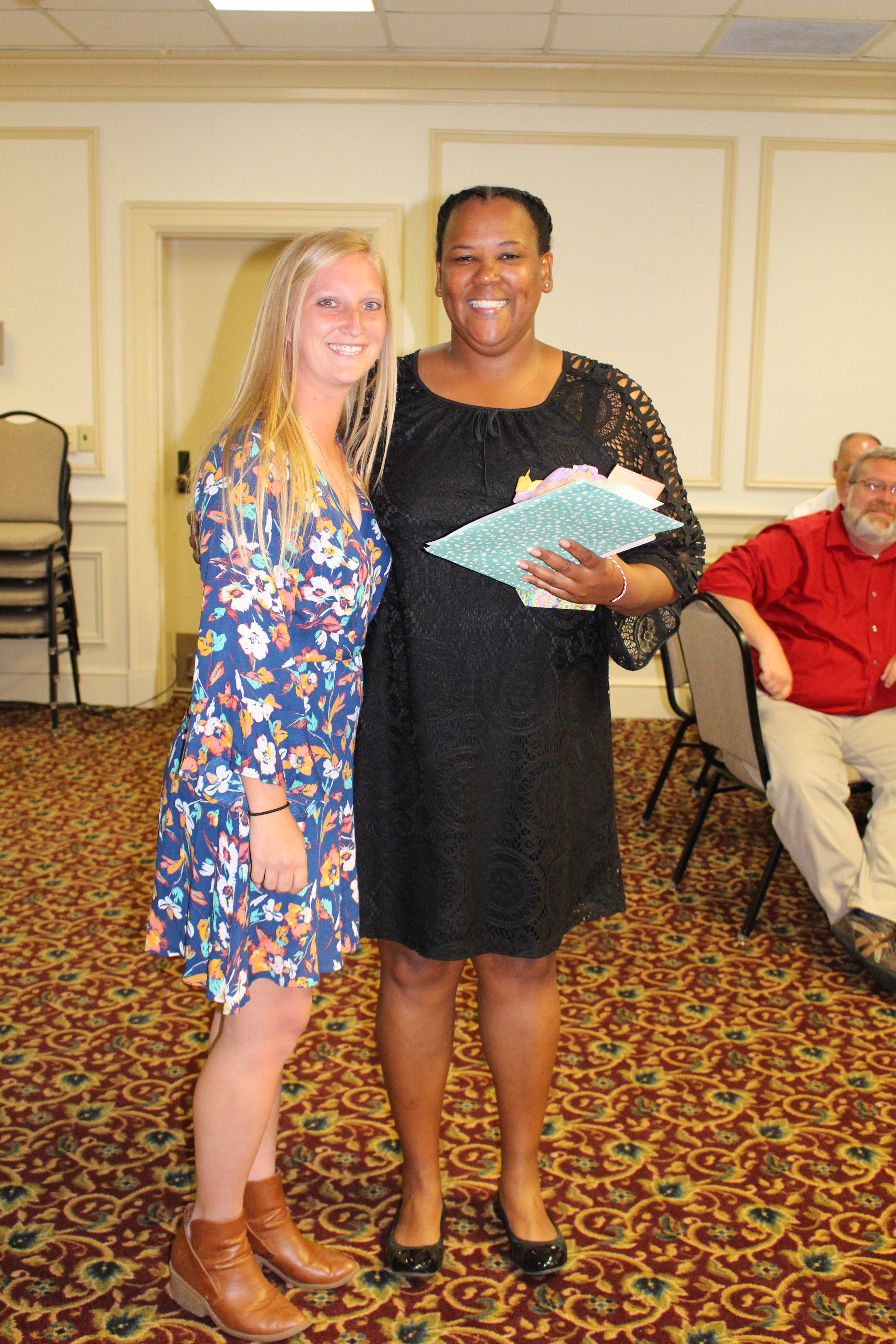 Tiffany Watson expressed her appreciation for athletic director Marsha Ford.